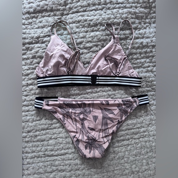 Tavik Pink and Black Bikini Set - Picture 2 of 2